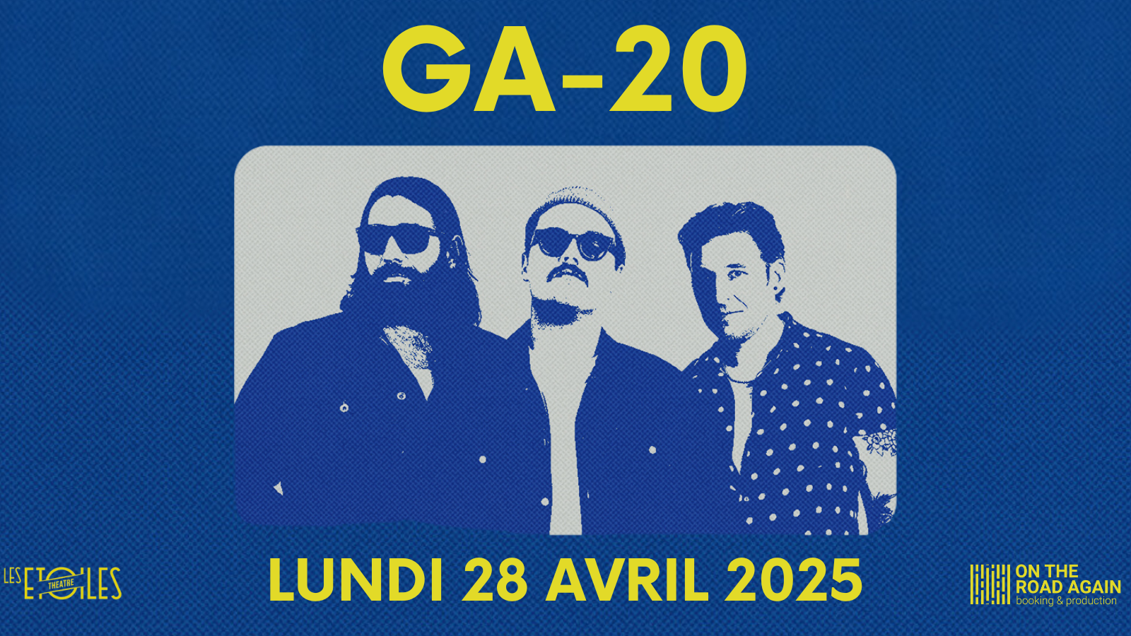 GA-20 en concert à Paris le 28 Avril 2025 Le 28 avr 2025