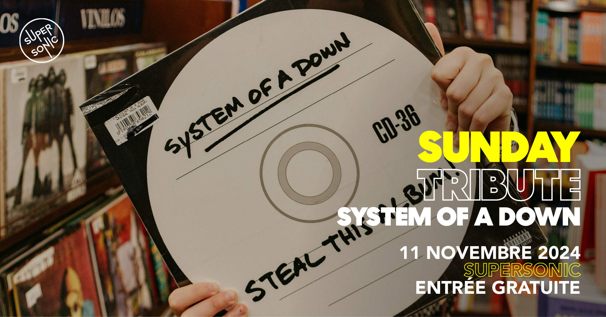 Sunday Tribute - System Of A Down Le 11 nov 2024