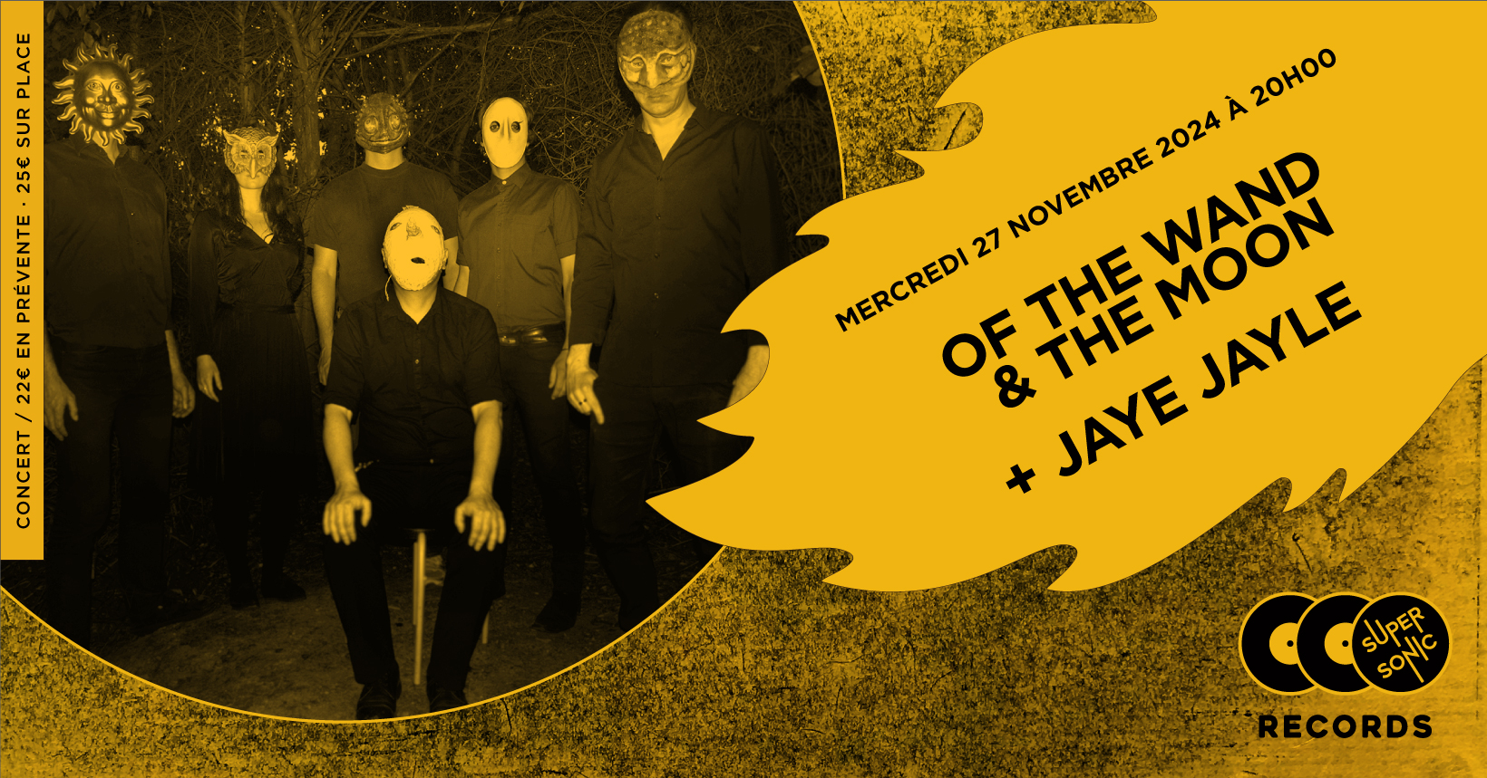 Of the Wand & the Moon + Jayle Jayle (côté Records) Le 27 nov 2024