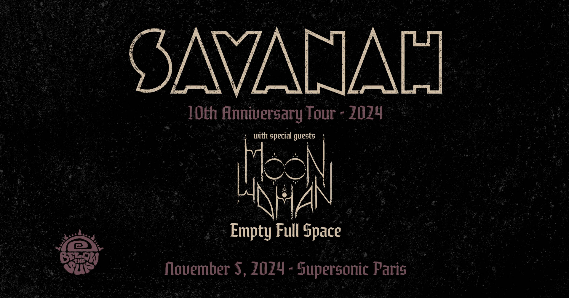 Savanah u2022 Moon Woman u2022 Empty Full Space Le 5 nov 2024