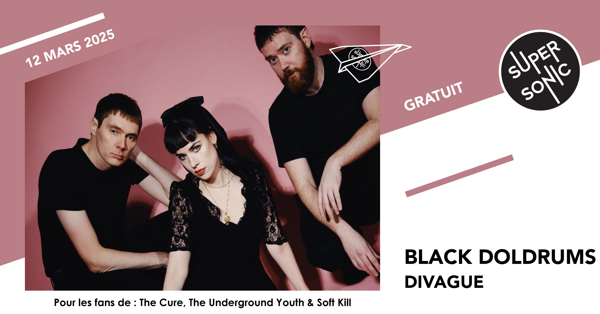 Black Doldrums - Divague Le 12 mars 2025