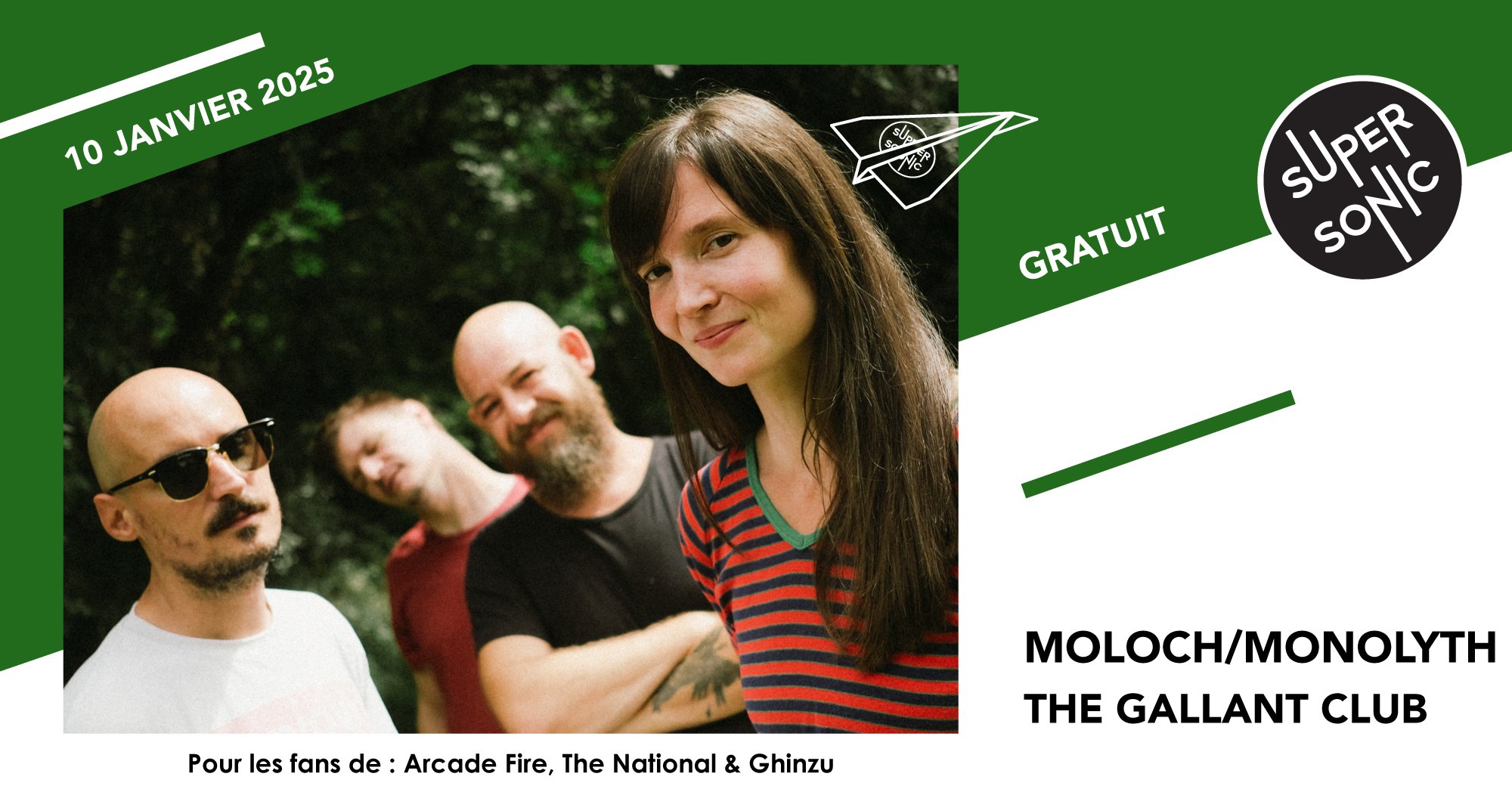 Moloch/Monolyth - The Gallant Club Le 10 janv 2025