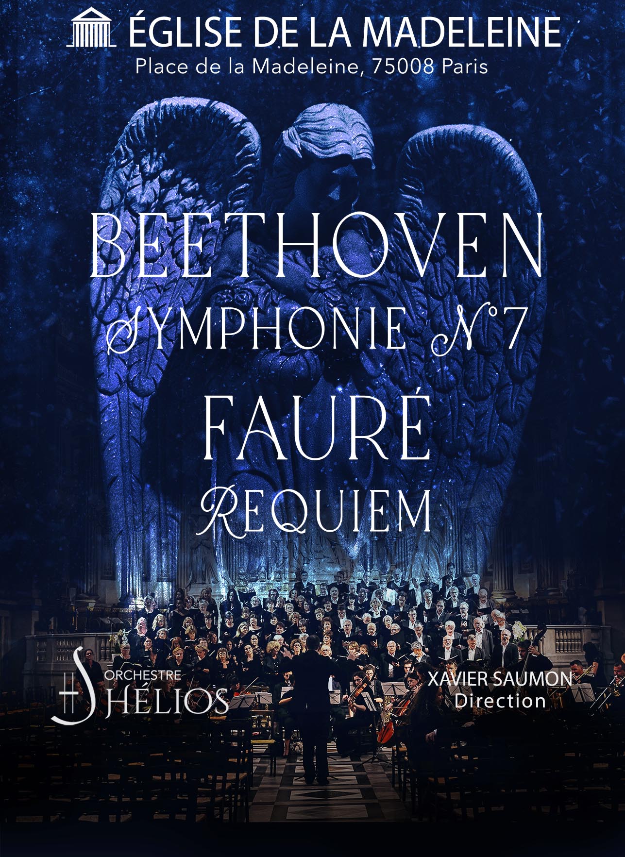 Requiem de Fauré, 7ème symphonie de Beethoven Le 29 déc 2024