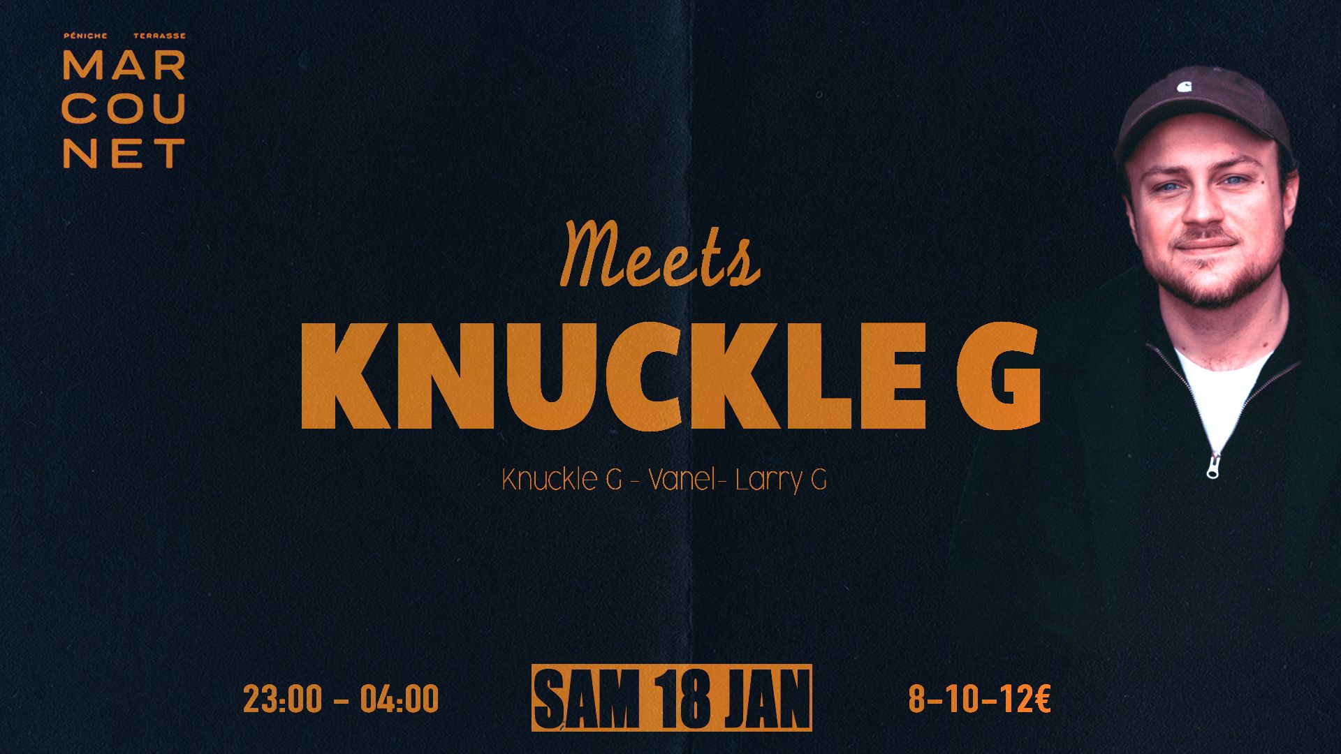 Meets Knuckle G Du 18 au 19 janv 2025