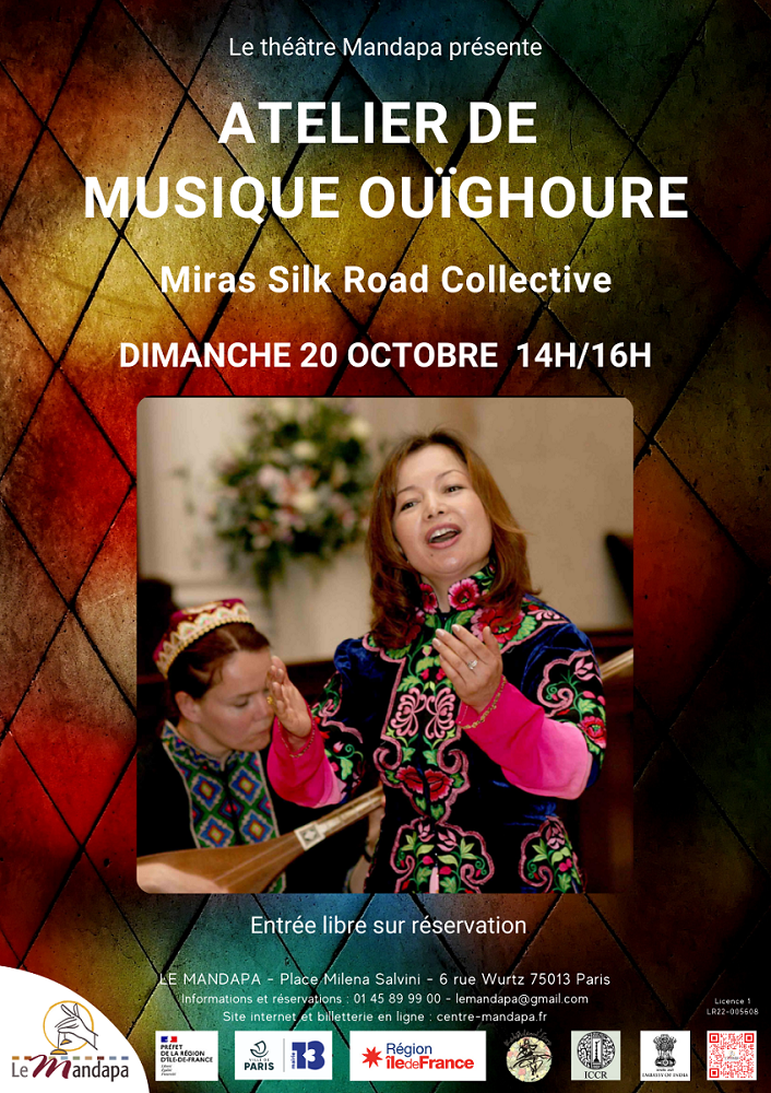 Atelier de musique ouïghoure Le 20 oct 2024