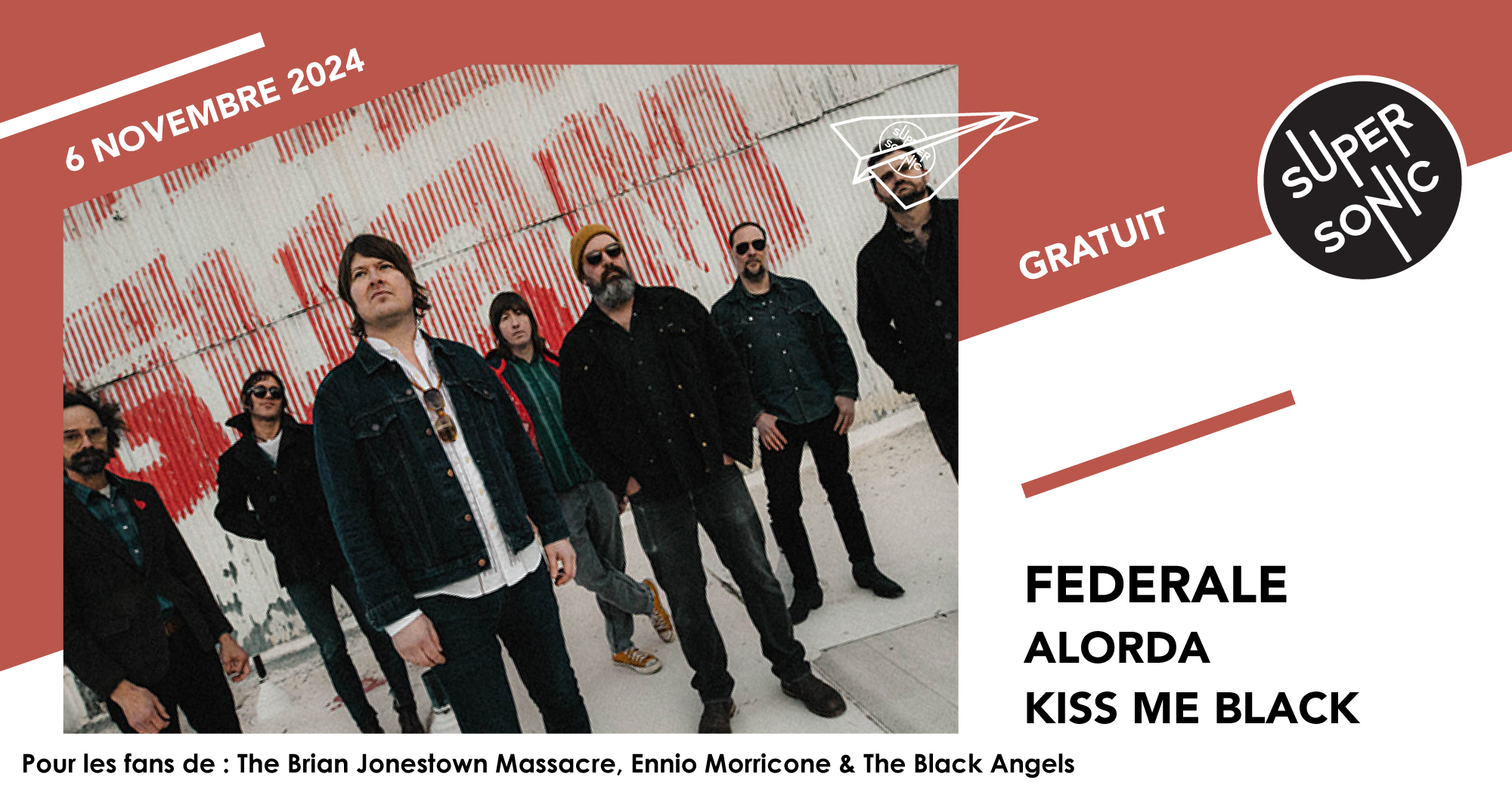 Federale - Alorda - Kiss Me Black Le 6 nov 2024