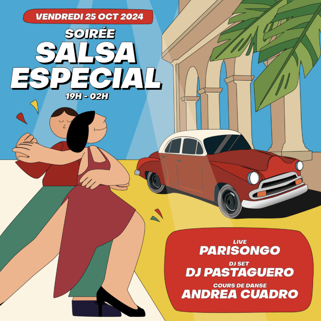 Salsa Especial avec Parisongo Du 25 au 26 oct 2024