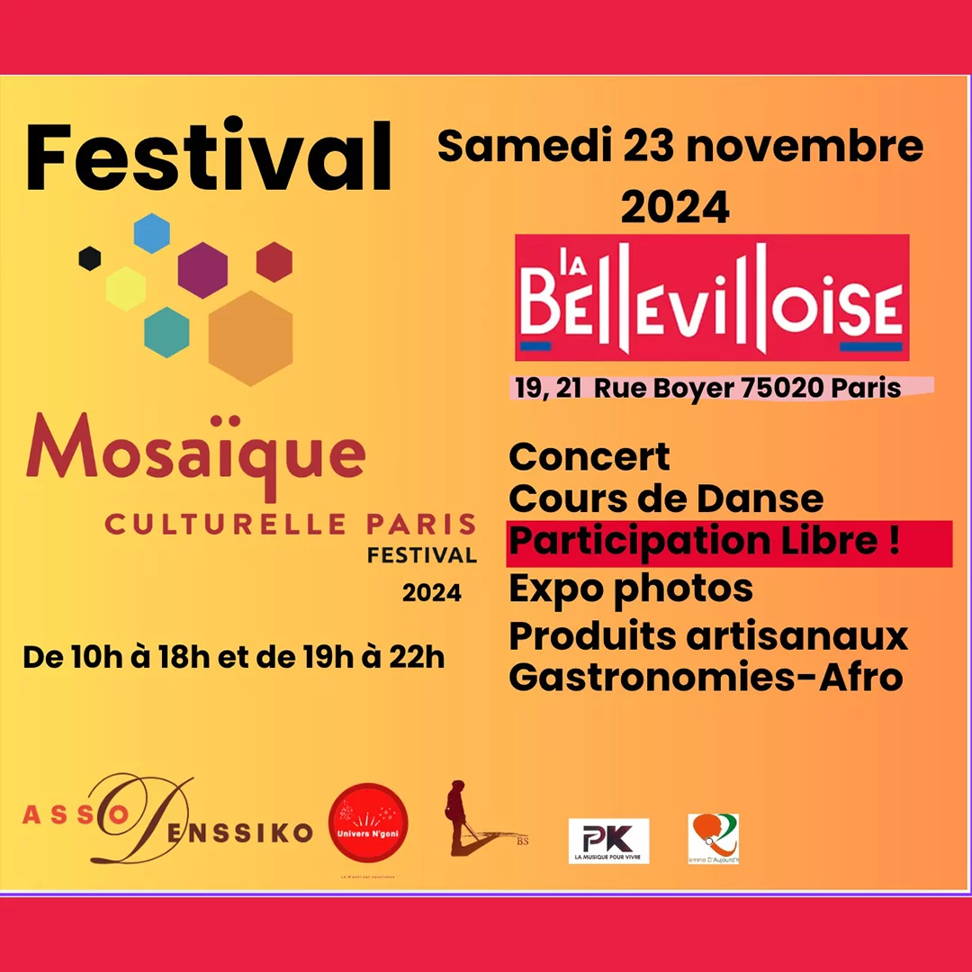 Les 10 ans de la mosaïque culturelle Le 23 nov 2024