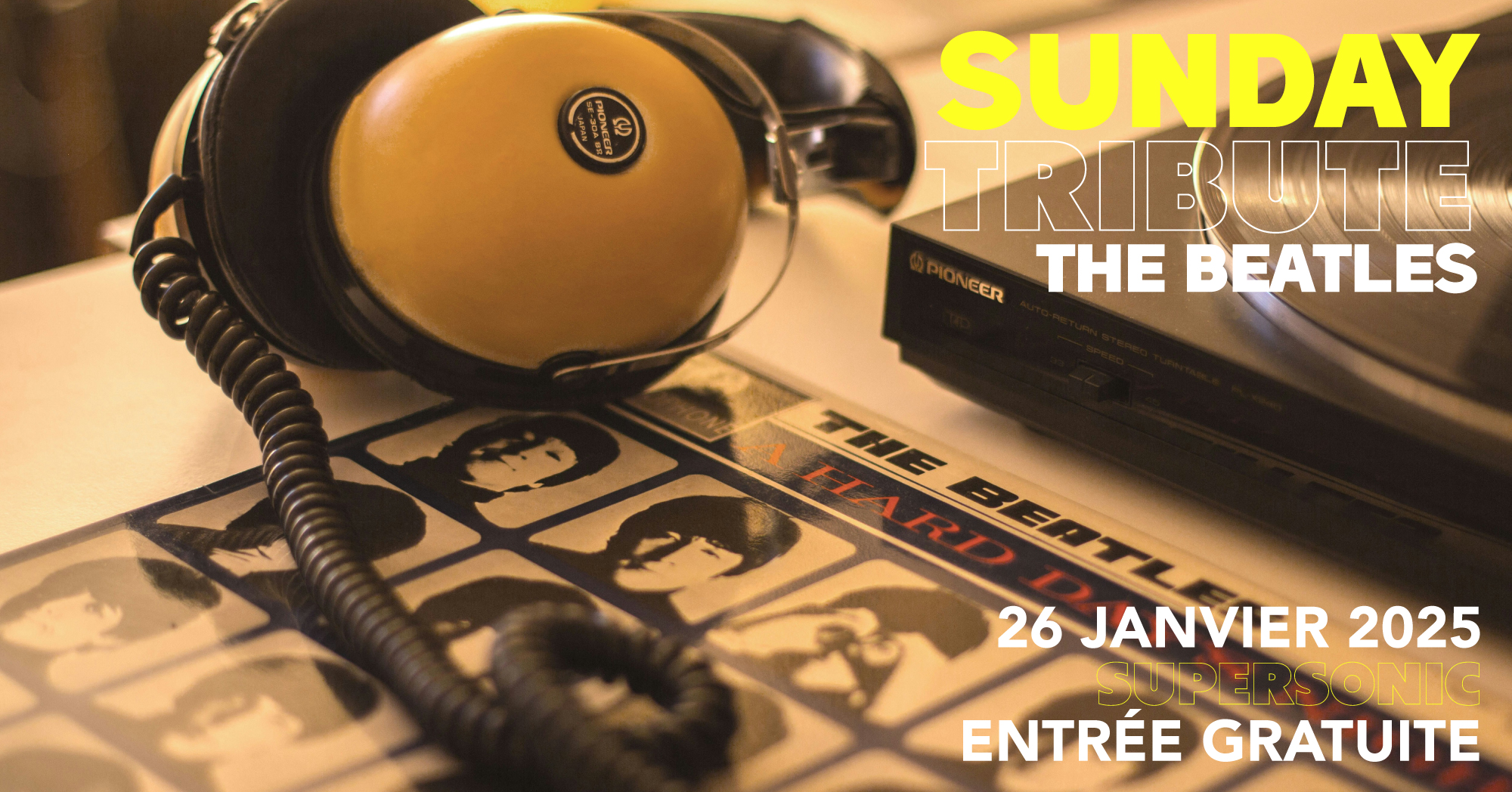 Sunday Tribute - The Beatles // Supersonic Le 26 janv 2025