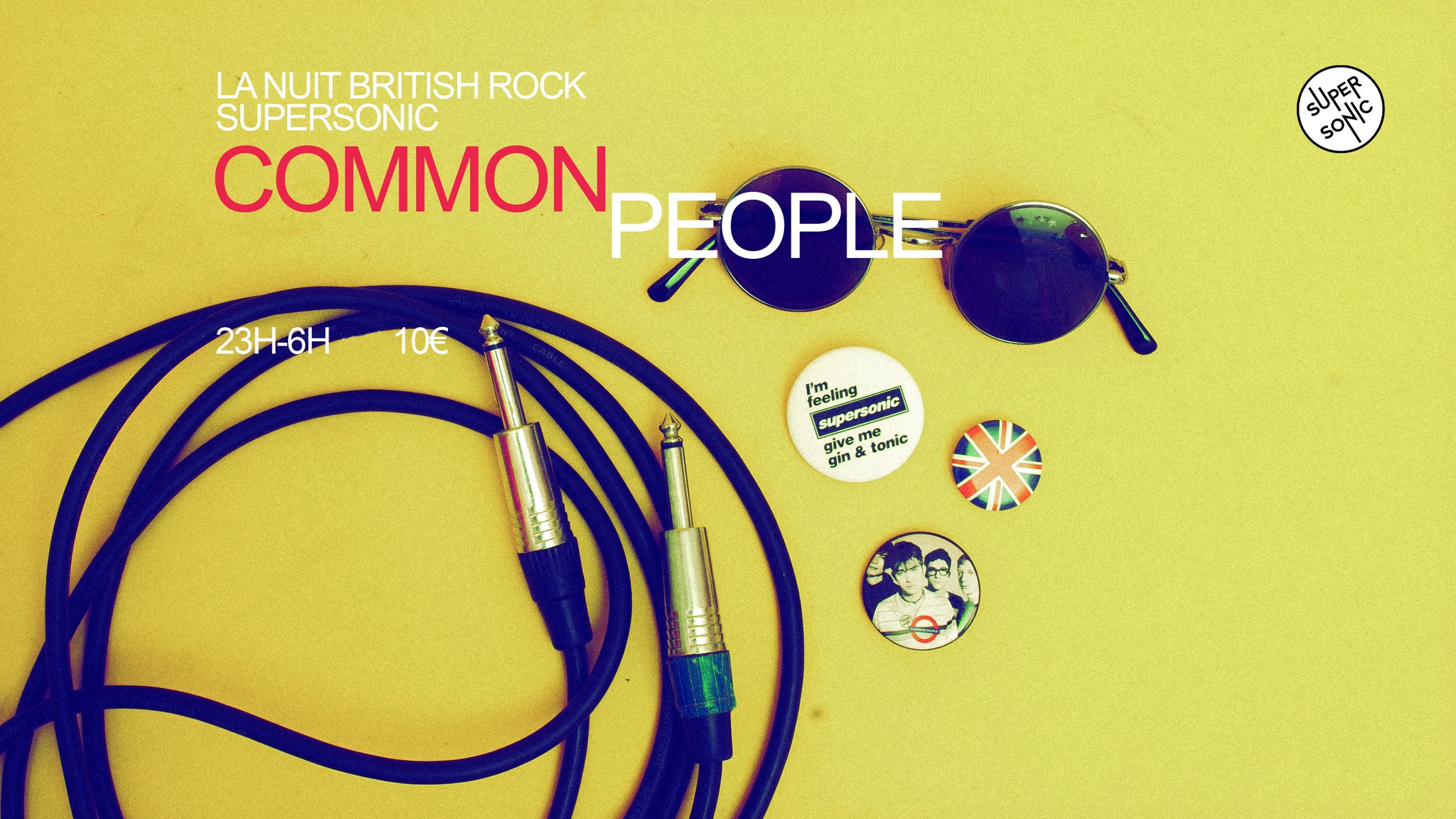 Common People / la nuit British Rock Du 10 au 11 mai 2025