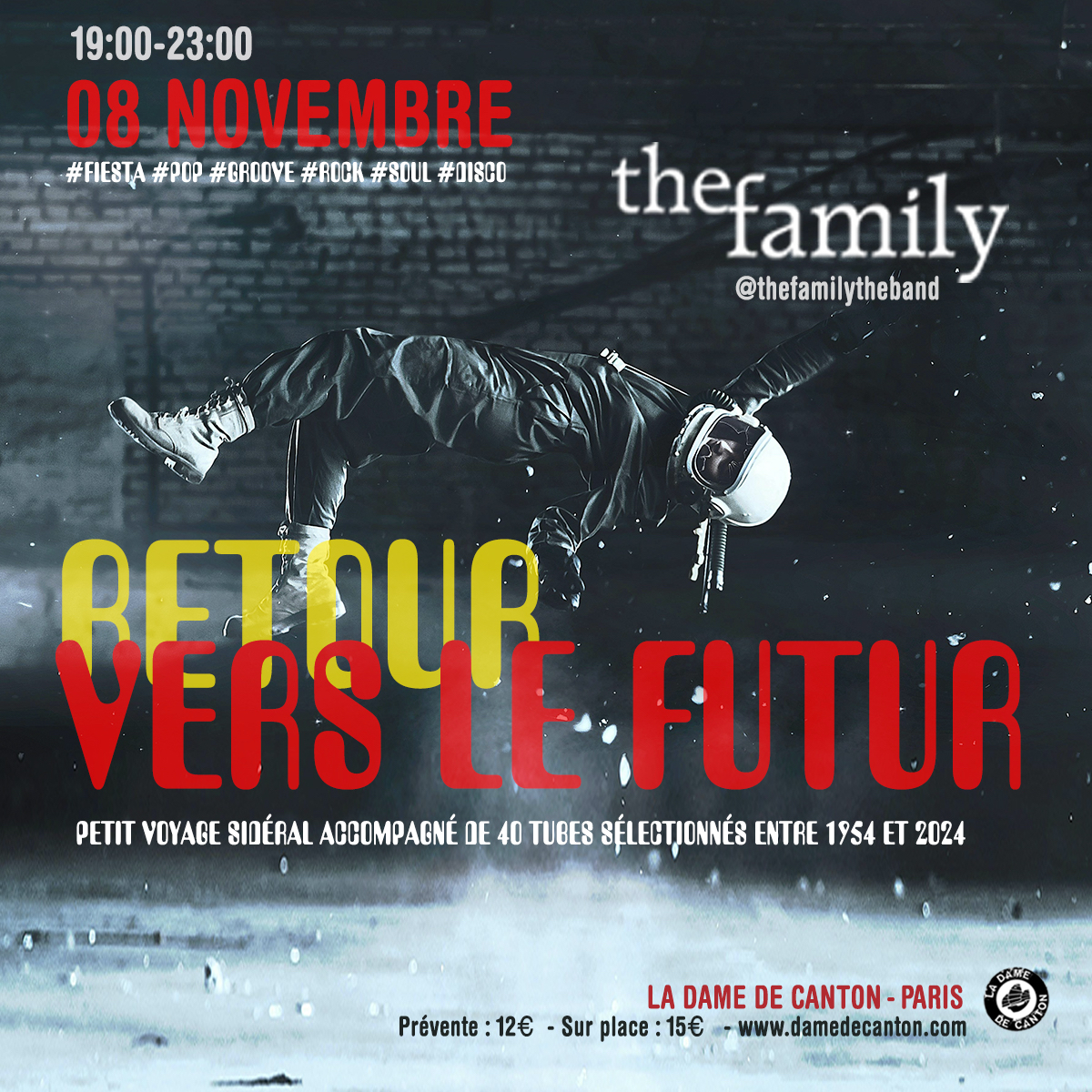 RETOUR VERS LE FUTUR / The Family Le 8 nov 2024