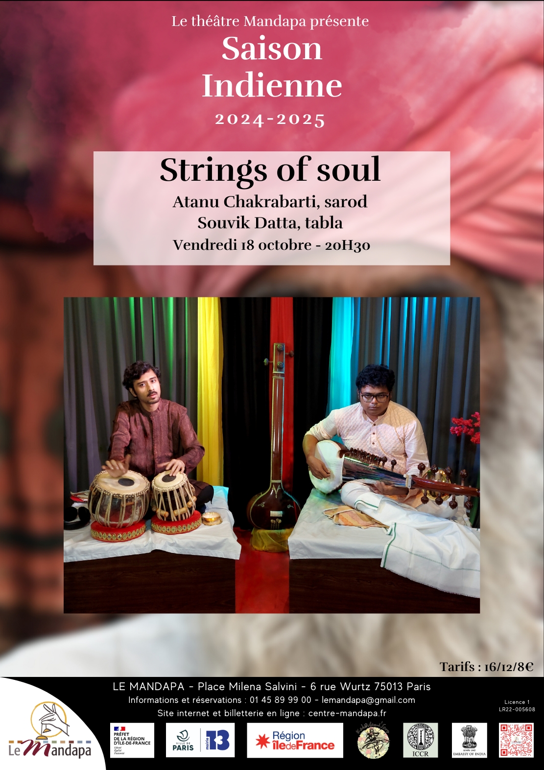 Strings of soul - Musique indienne Le 18 oct 2024