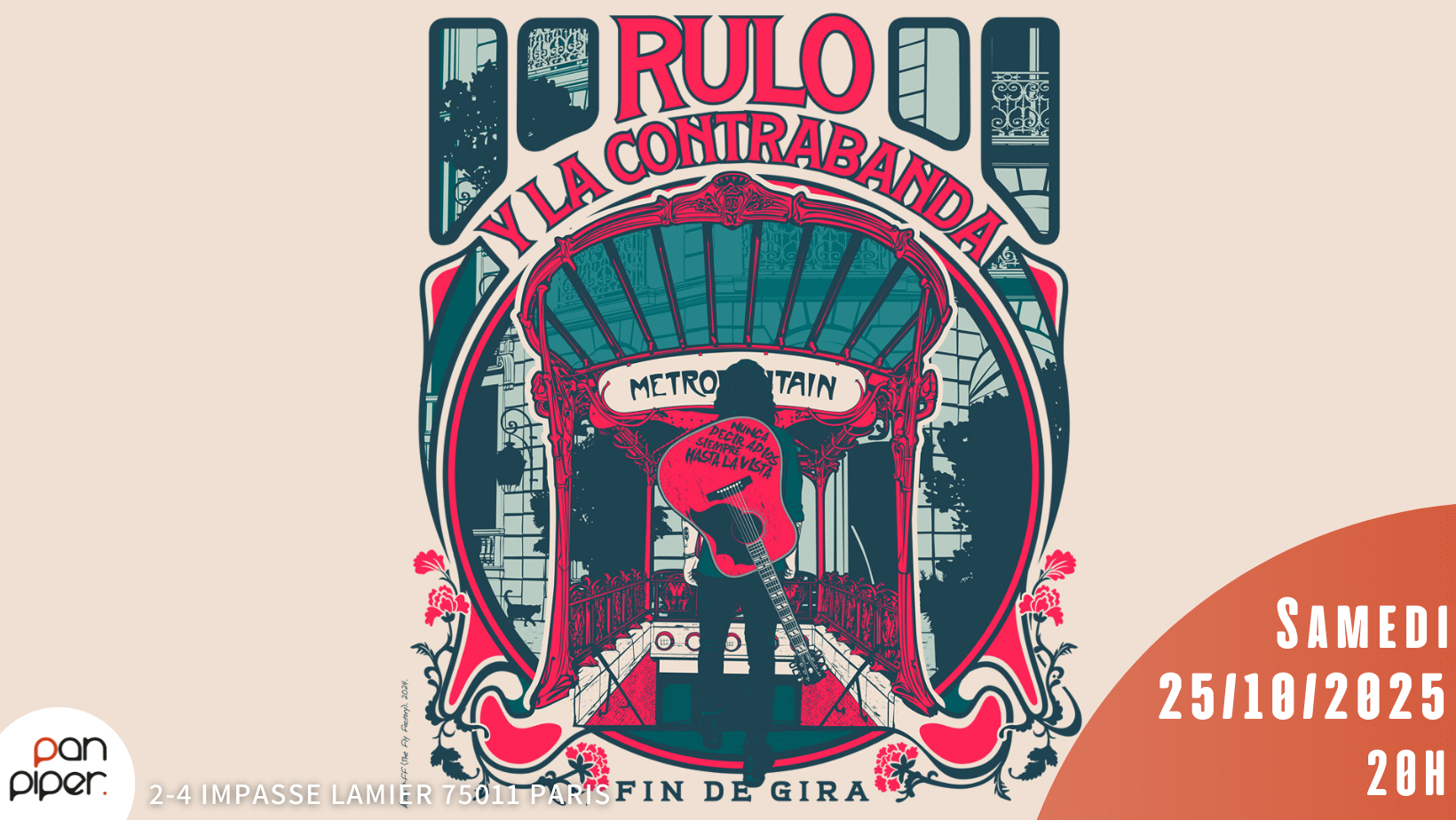 Rulo y La Contrabanda Le 25 oct 2025