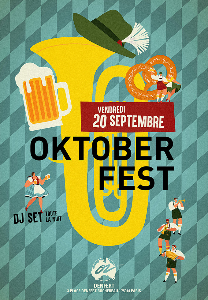 Oktober Fest @ Café Oz Denfert Du 20 au 21 sept 2024