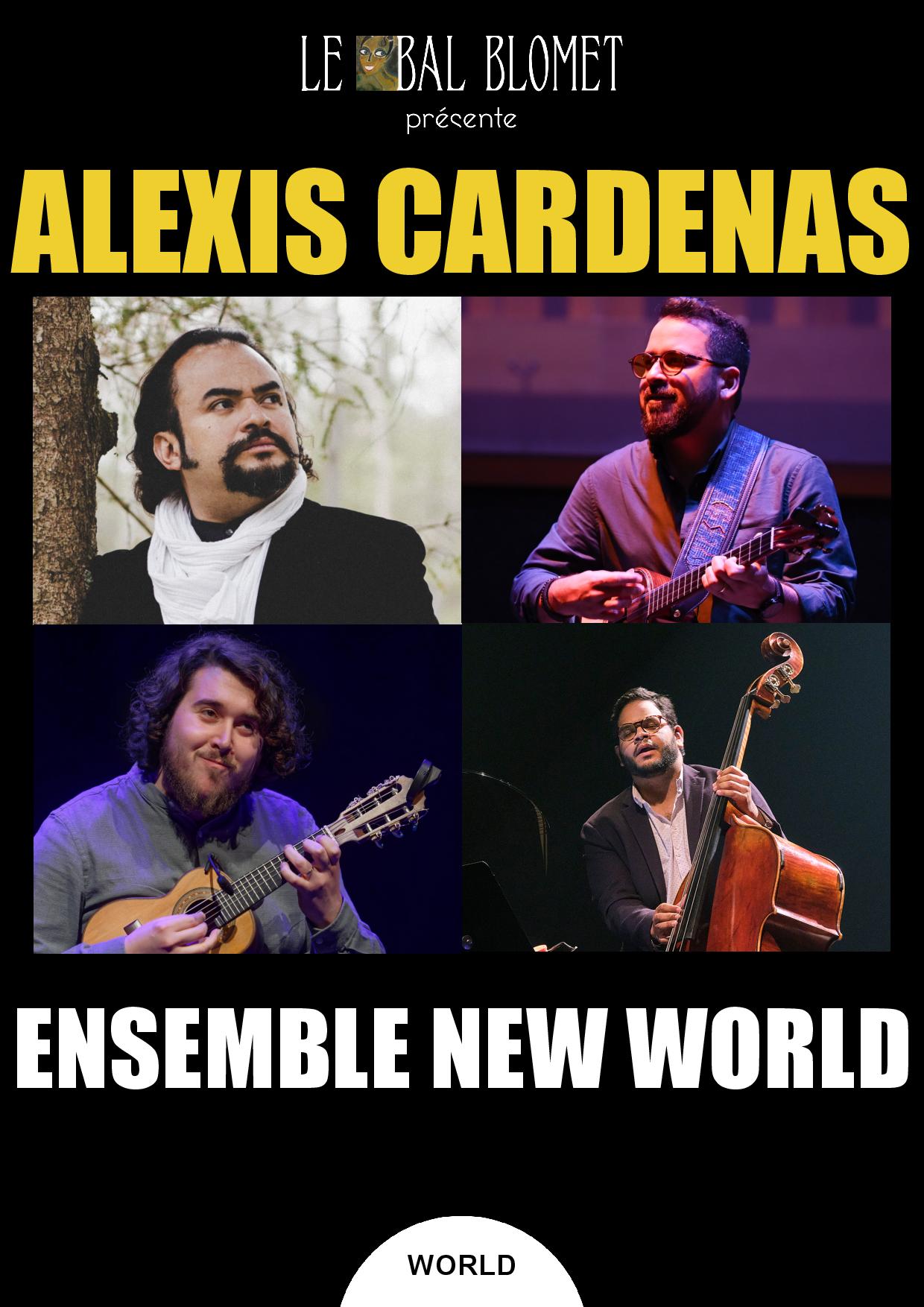 ALEXIS CARDENAS - ENSEMBLE NEW WORLD Le 29 janv 2025