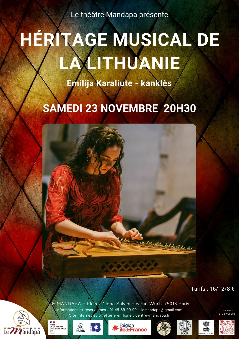 Héritage musical de la Lithuanie Le 23 nov 2024