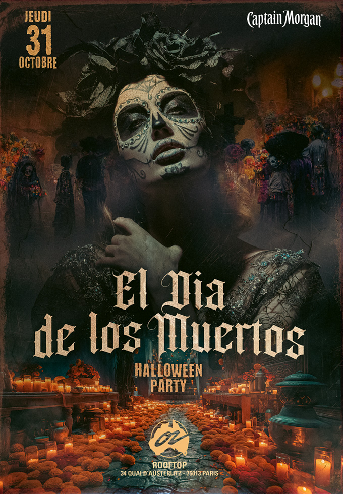 El Dia de Los Muertos / Halloween Party 2024 - Café Oz... Du 31 oct au 1 nov 2024