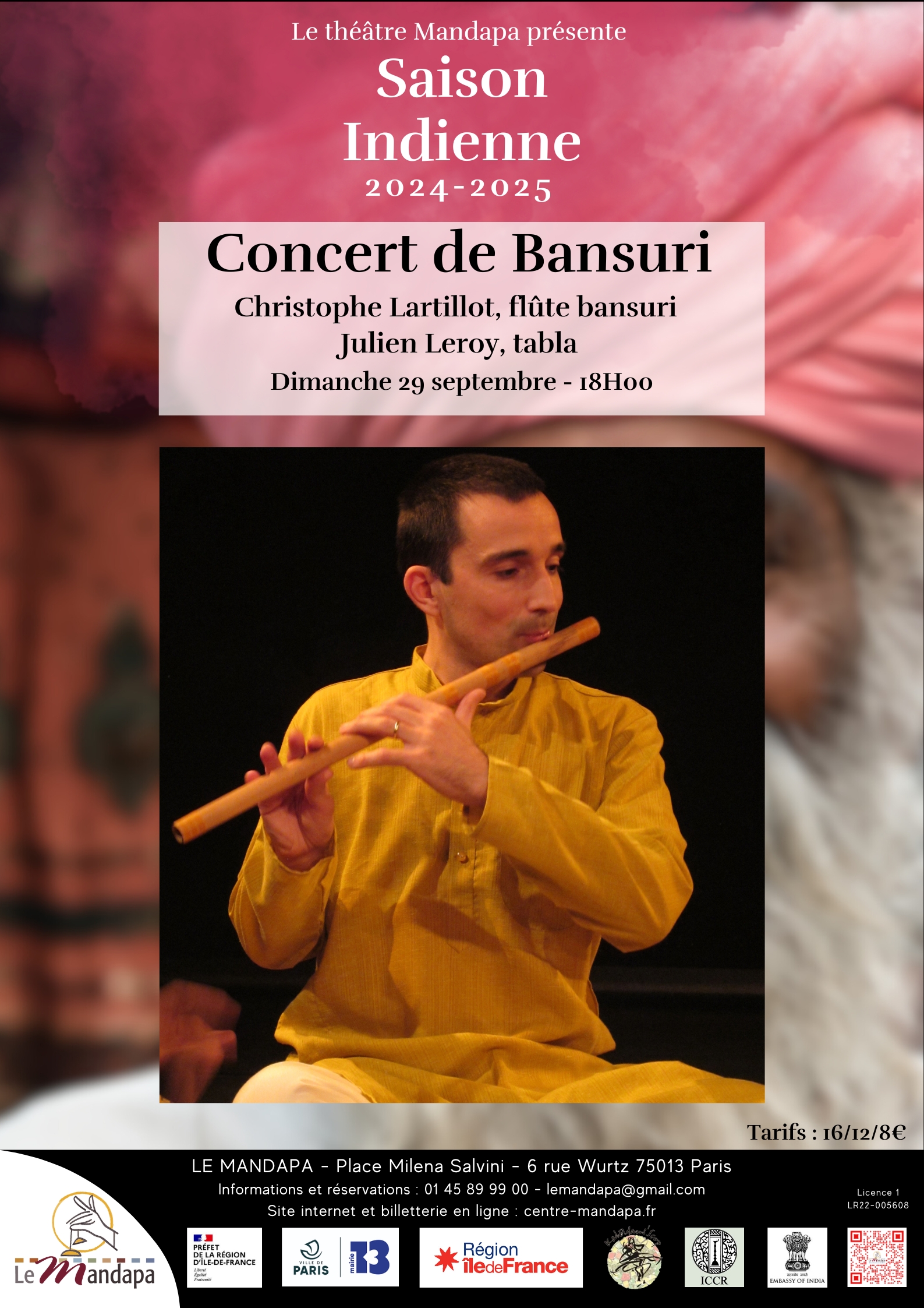 Concert de Bansuri - Musique d