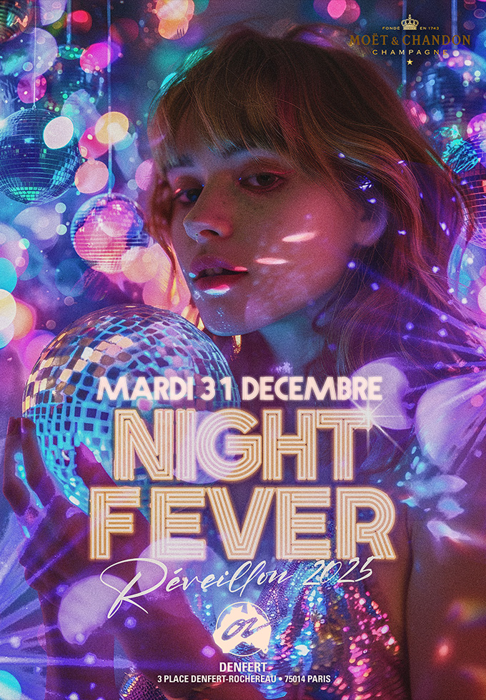 Night Fever - Réveillon 2025 @ Cafe Oz Denfert Du 31/12/2024 au 1/1/2025