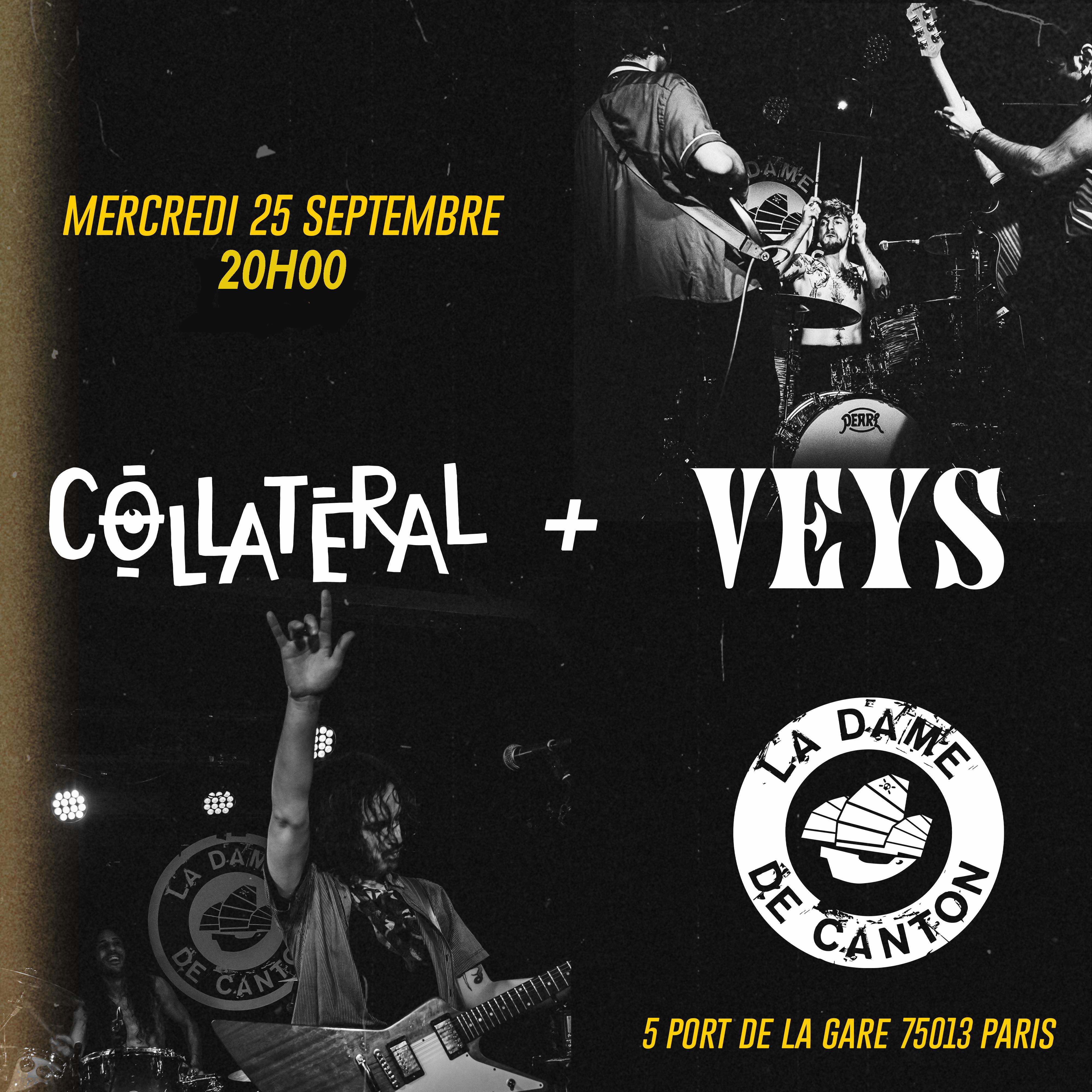 CØLLATÉRAL x VEYS Le 25 sept 2024