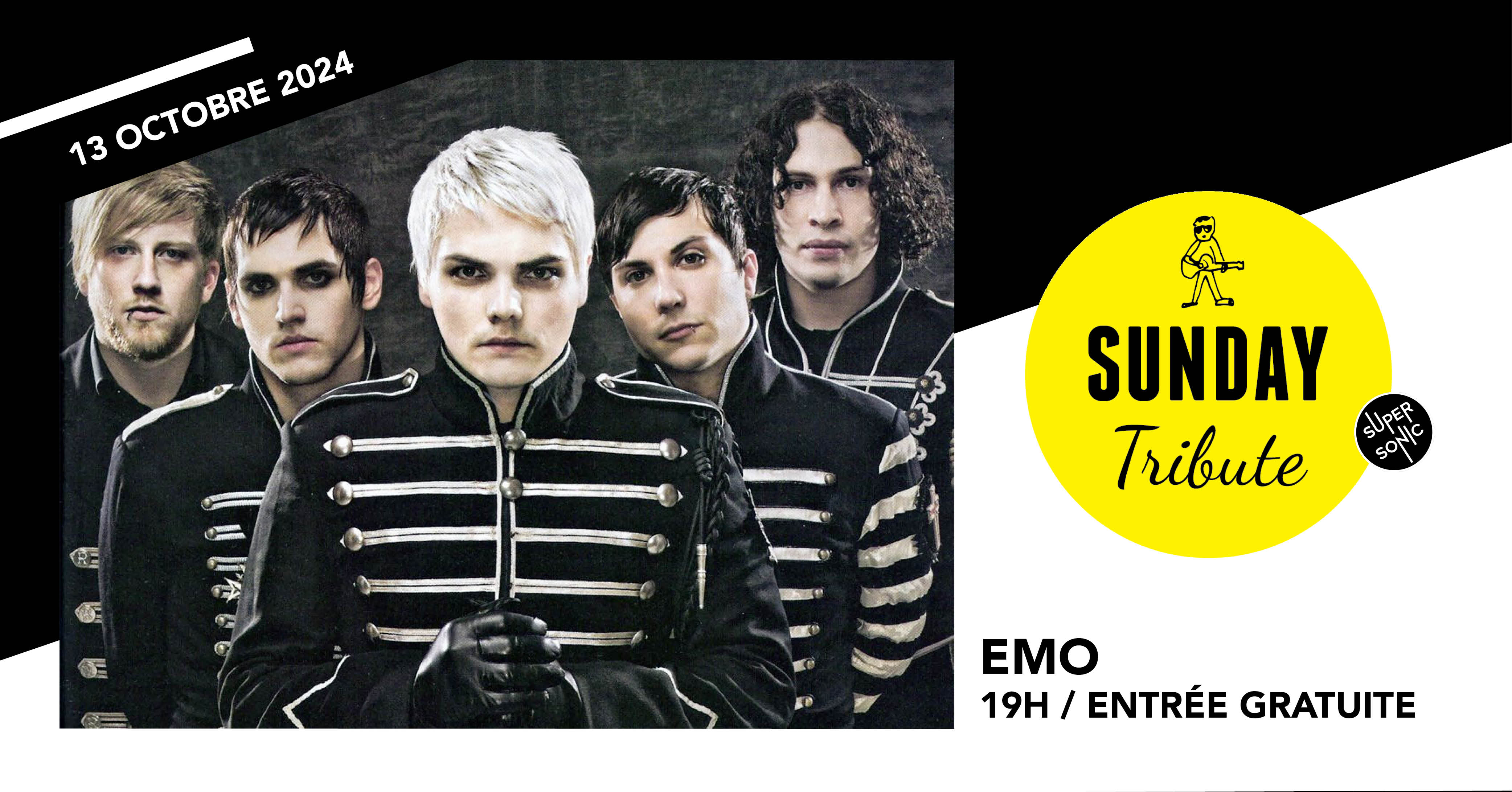 Sunday Tribute - EMO // Supersonic Le 13 oct 2024