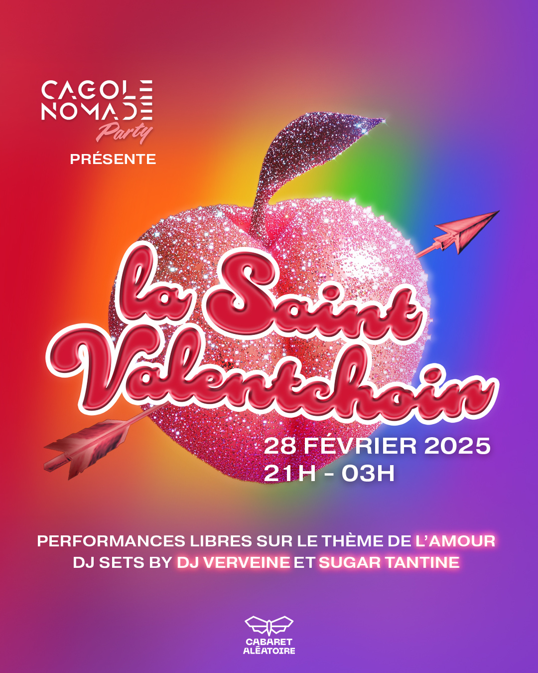 Cagole Nomade Party - La Saint Valentchoin Du 28 fév au 1 mars 2025