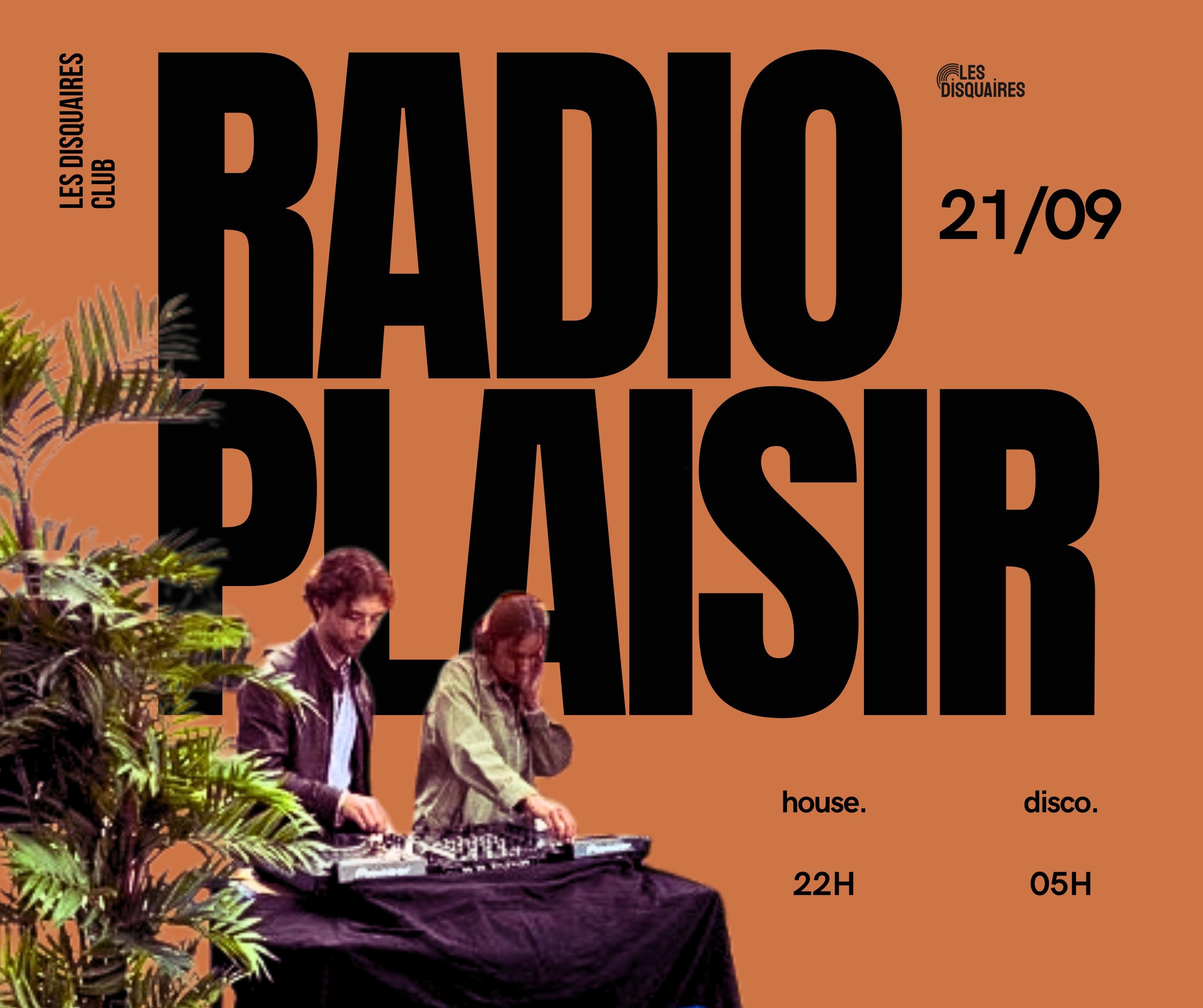 Radio Plaisir Du 21 au 22 sept 2024