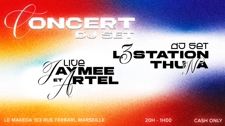 ARTEL & JAYMEE DJ SET Le 23 oct 2024