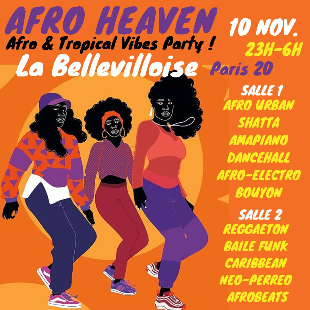 Afro Heaven Du 10 au 11 nov 2024