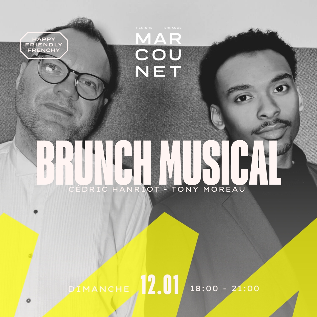 Brunch Musical : Cédric Hanriot - Tony Moreau Duo Du 12 janv au 20 avr 2025