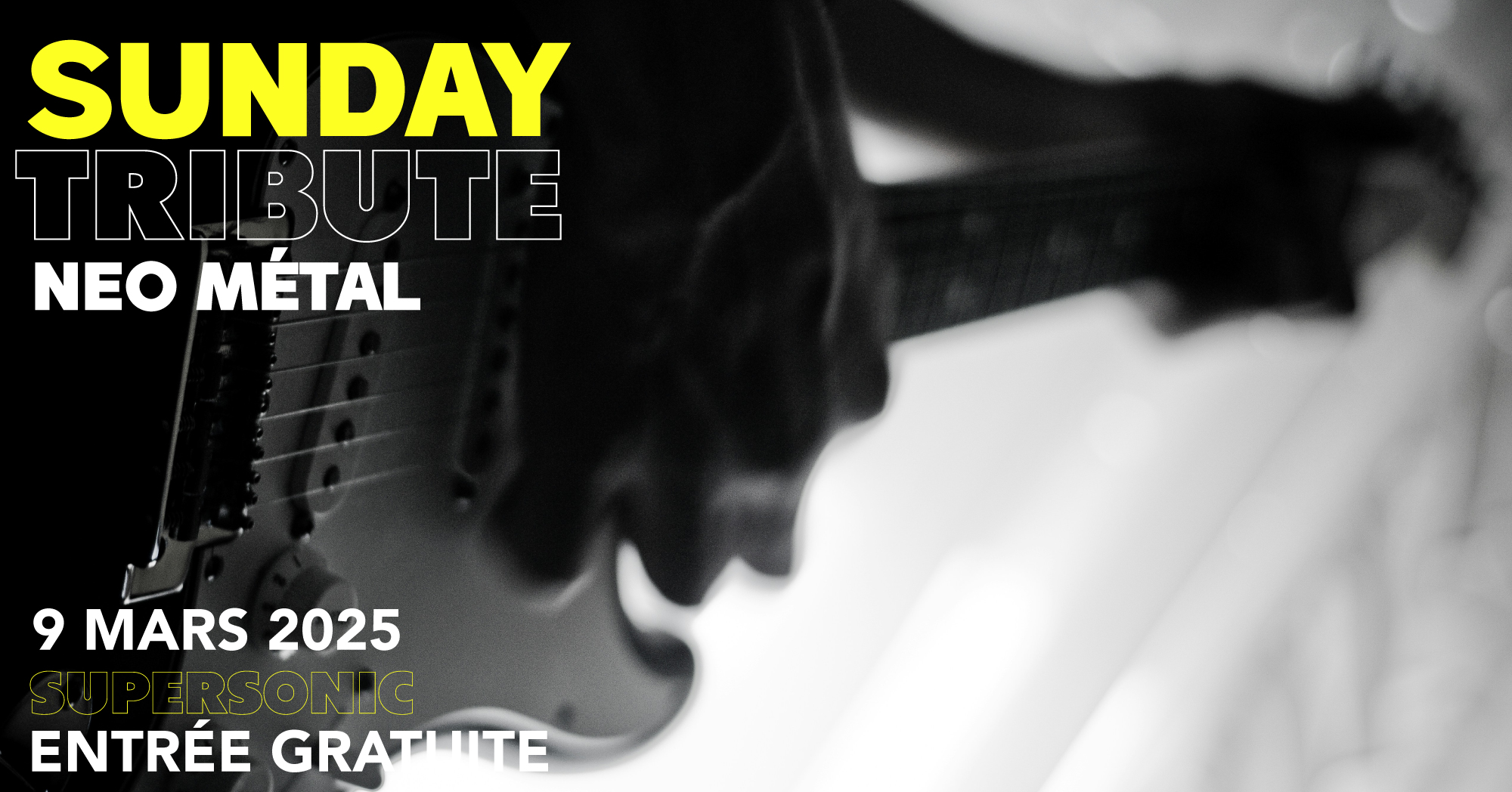 Sunday Tribute - Neo Métal (Korn, Deftones, Incubus, Papa... Le 9 mars 2025