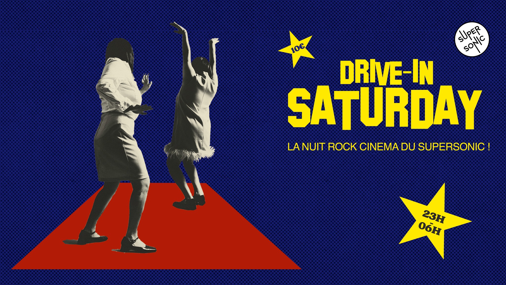 Drive-In Saturday / Nuit rock cinéma Du 23 au 24 nov 2024