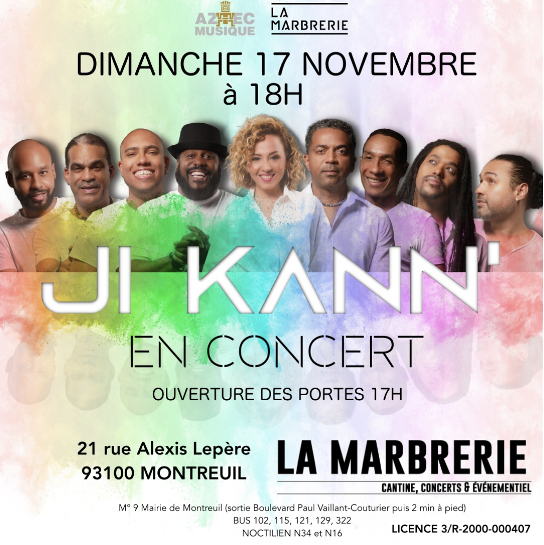 Ji Kann en concert Le 17 nov 2024