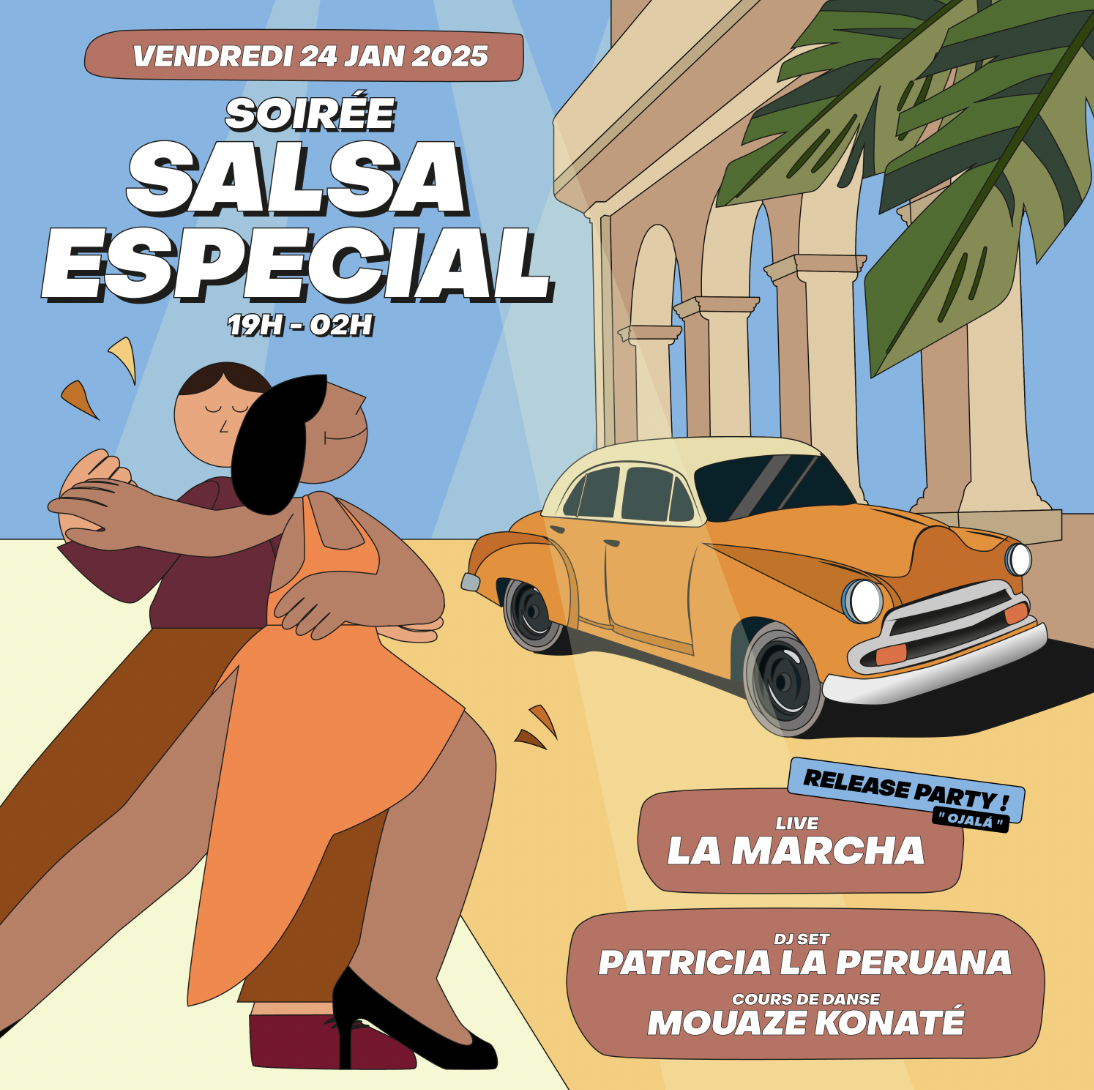 Salsa Especial avec La Marcha Du 24 au 25 janv 2025