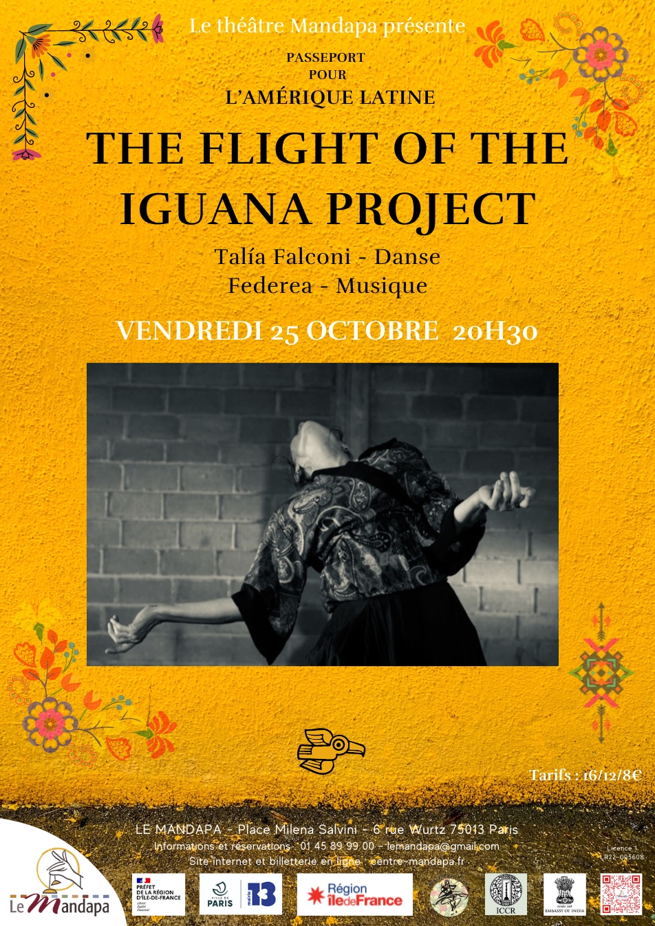 The Flight of the Iguana Project - Danse contemporaine Le 25 oct 2024