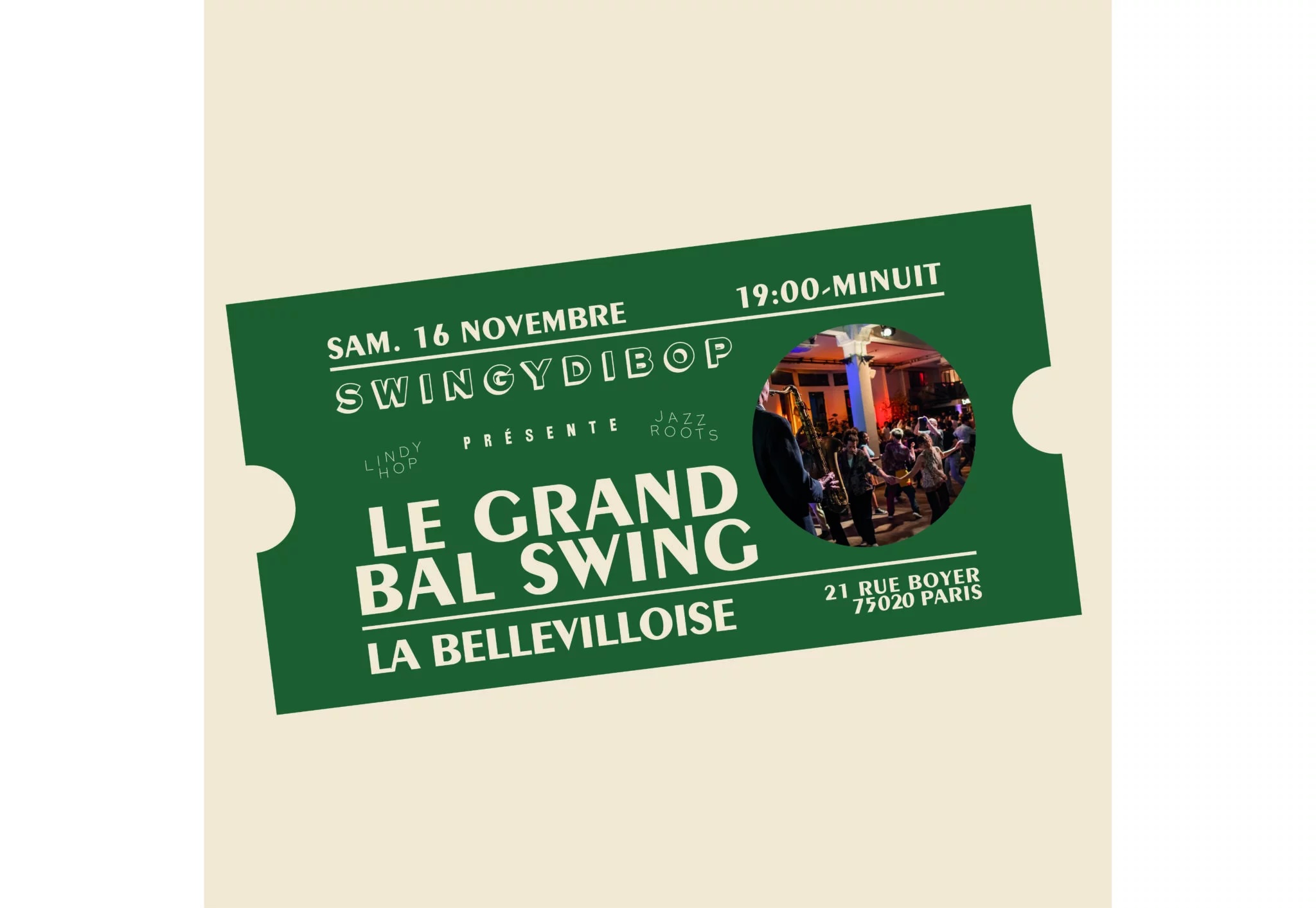 Le Grand Bal Swing Le 16 nov 2024