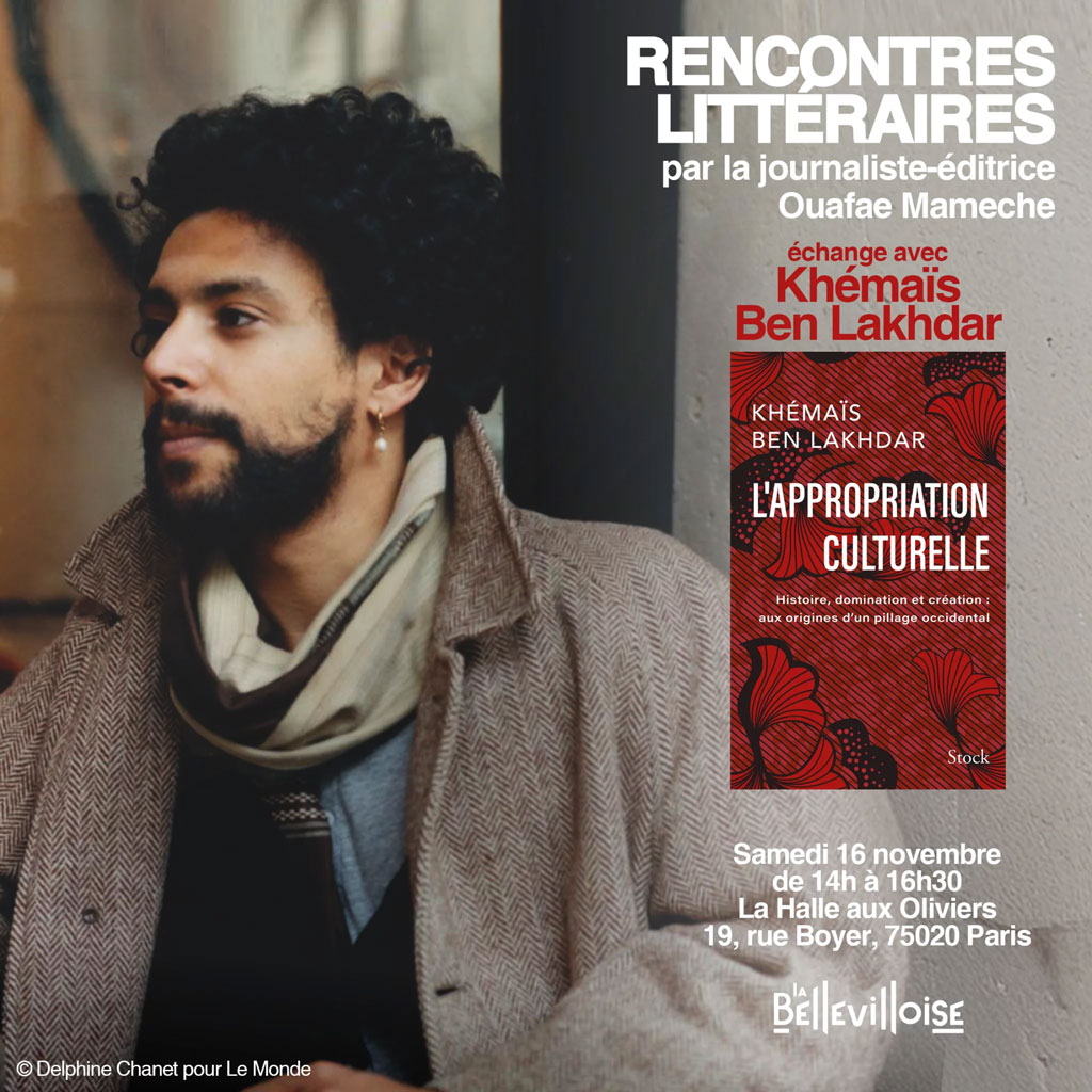 Rencontres Littéraires : Khémaïs Ben Lakhdar Le 16 nov 2024