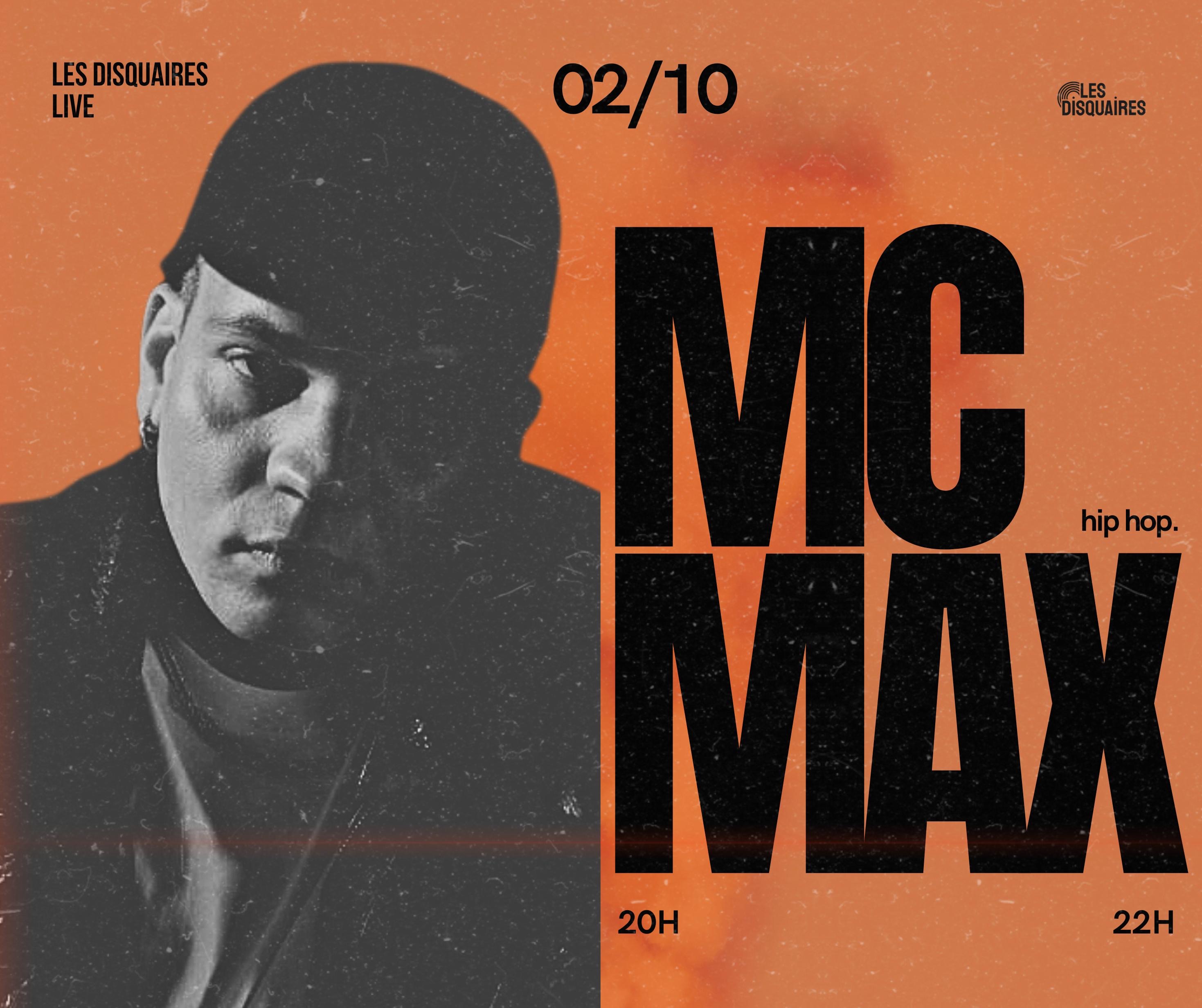 MC Max Le 2 oct 2024