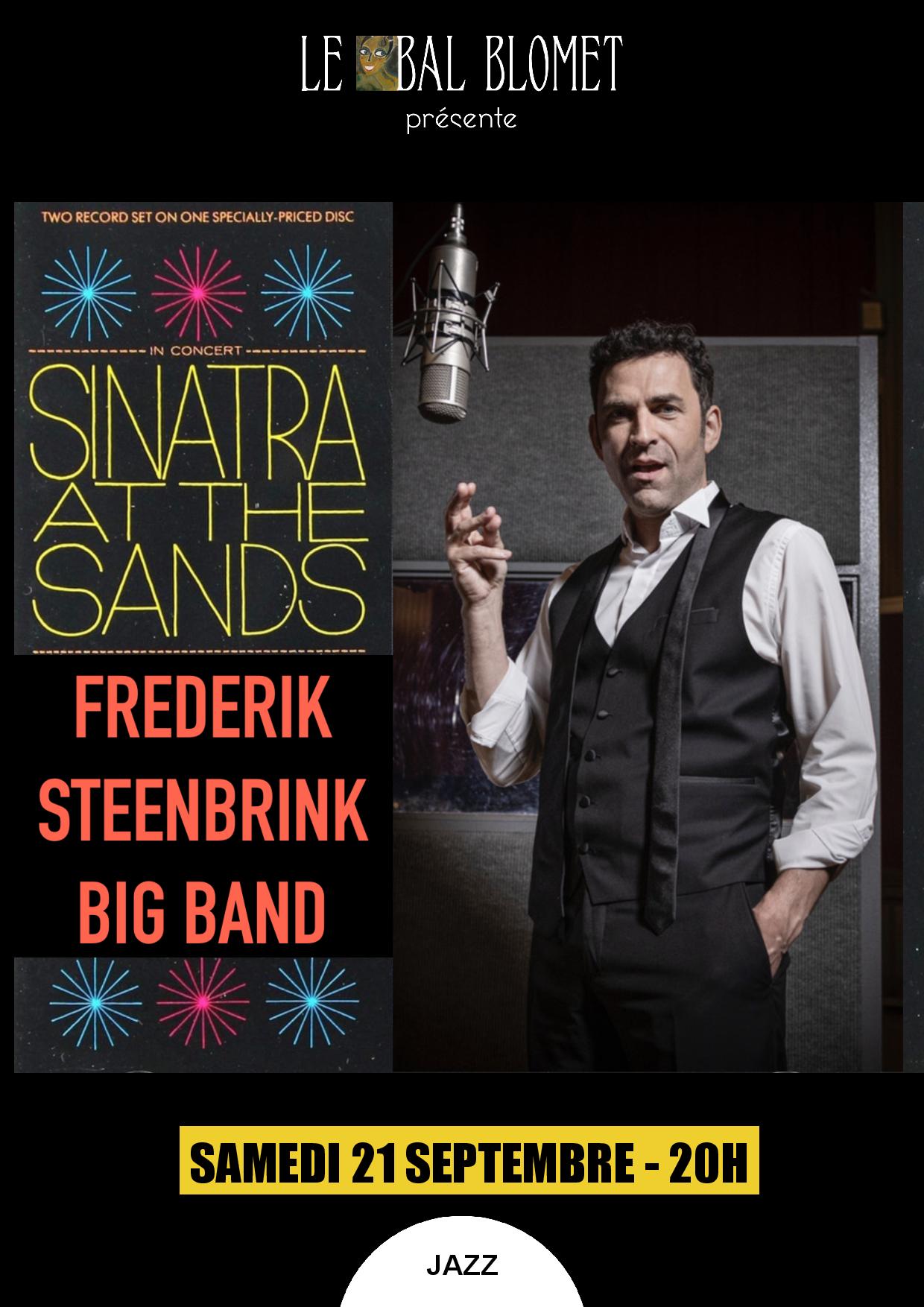 FREDERIK STEENBRINK & BIG BAND - SINATRA AT THE SANDS Le 21 sept 2024