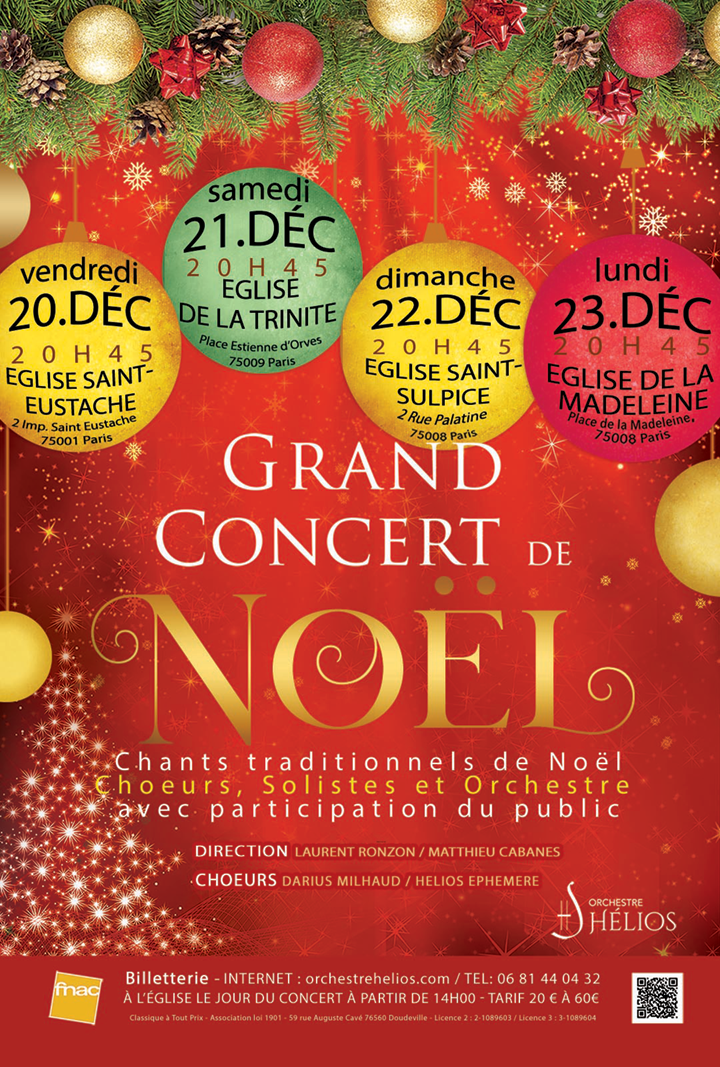 Grand Concert de Chants Traditionnels de Noël Le 21 déc 2024