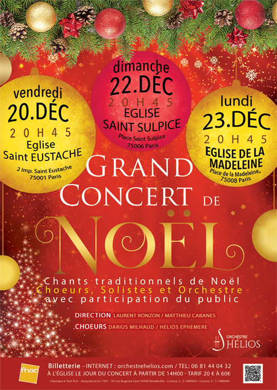 Grand Concert de Chants Traditionnels de Noël Le 22 déc 2024
