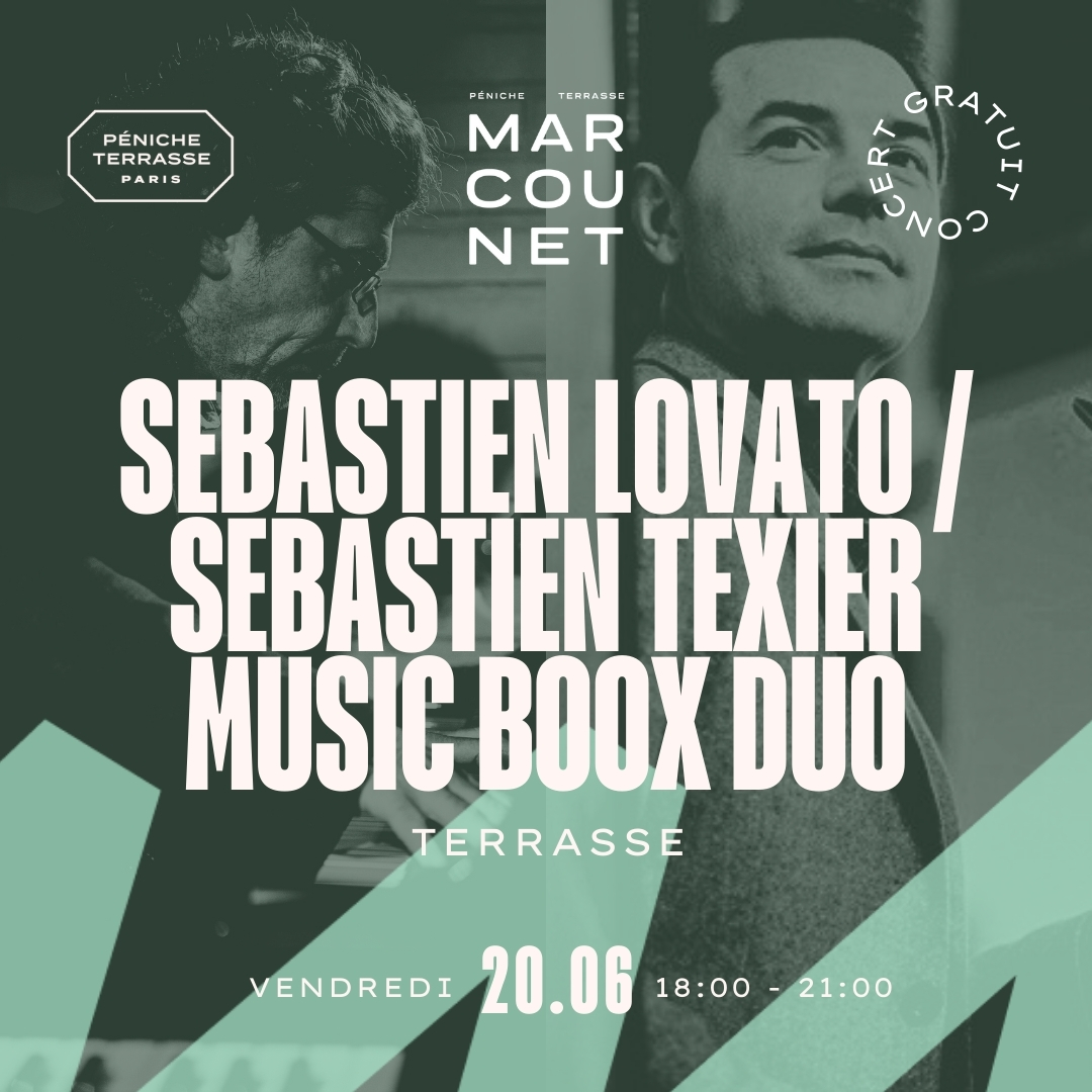 Sebastien Lovato / Sebastien Texier Music Boox Duo Le 20 juin 2024