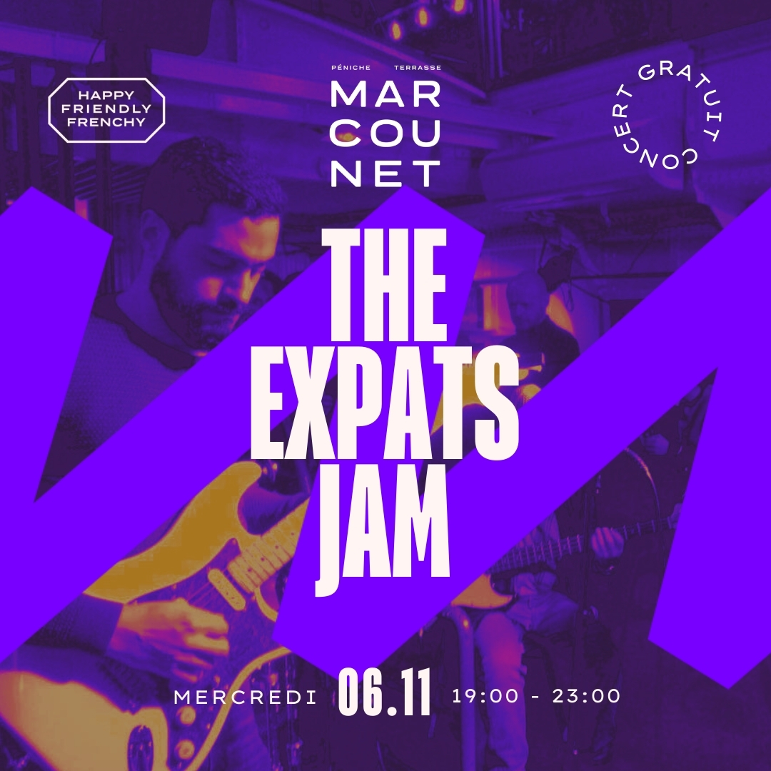 Jam Session - The Expats Jam Le 6 nov 2024