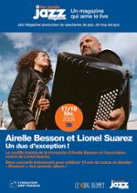 AIRELLE BESSON ET LIONEL SUAREZ – LES CONCERTS JAZZ MAGAZINE
