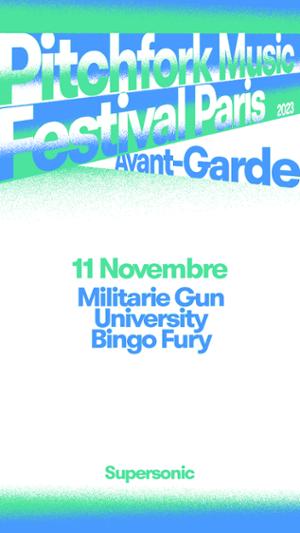 Militaire Gun • University • Bingo Fury // Pitchfork Music Festival 2023