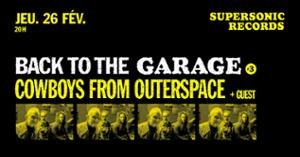 Cowboys From Outerspace + Kino Frontera en concert (côté Records)