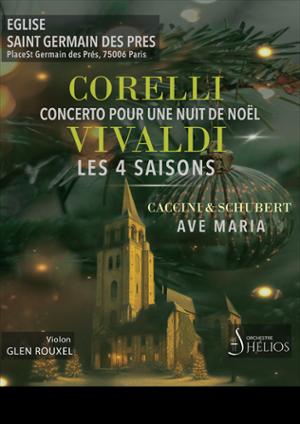 Concerto pour une Nuit de Noël de Corelli / Ave Maria de Caccini & Schubert / Les 4 Saisons de Vivaldi