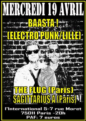 BAASTA ! /THE FLUG / SAGITTARIUS A à L'International