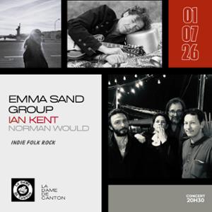 EMMA SAND x IAN KENT x NORMAN WOULD