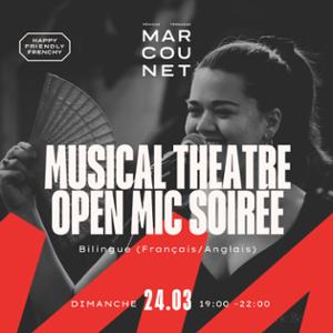 Musical Theatre Open Mic Soirée bilingue (Français/Anglais)